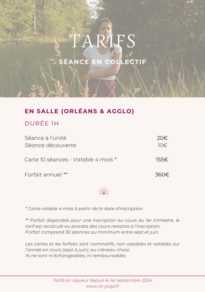 séances en collectif ck yoga